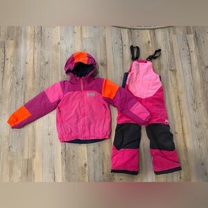 Helly hansen girls ski outfit